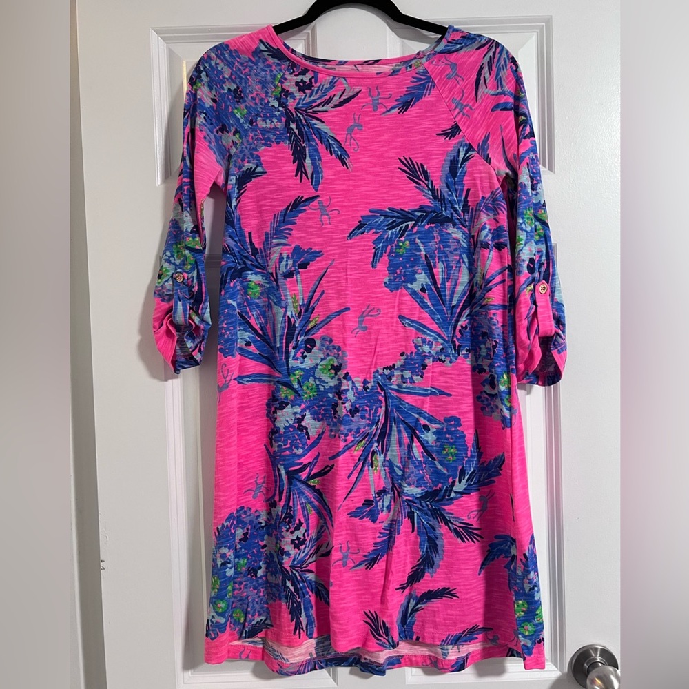 Lilly Pulitzer Pink and Blue Dress